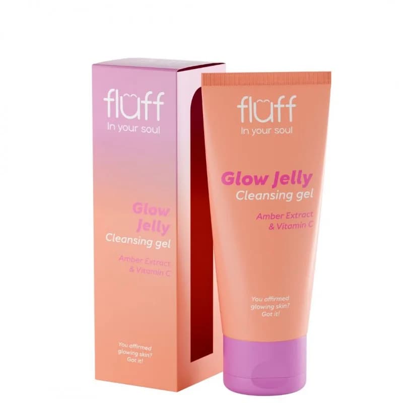 Fluff – Glow Jelly – Face cleansing gel with amber extract and vitamin C 100ml