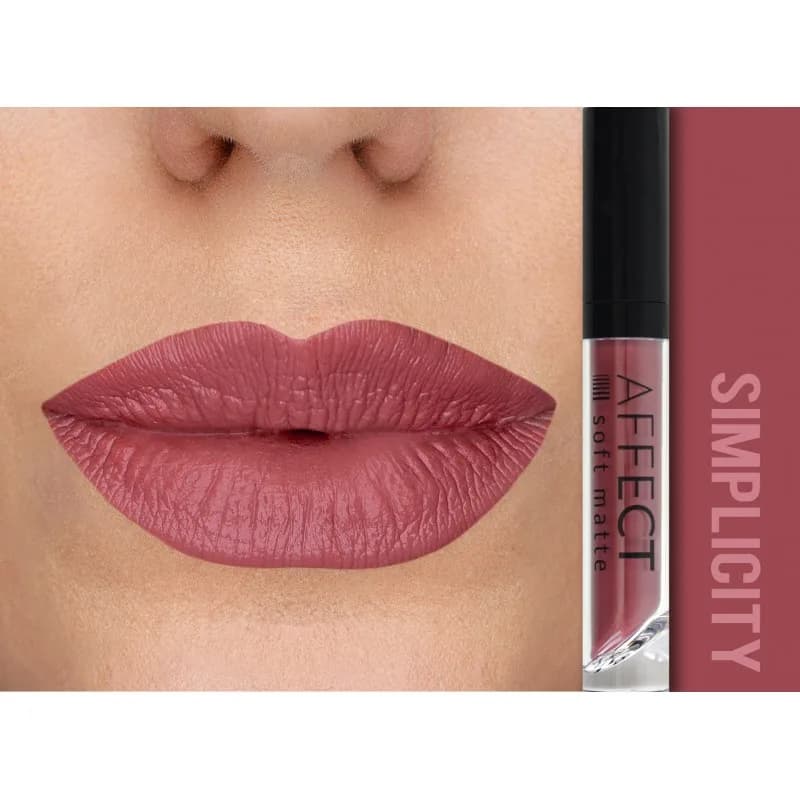 AFFECT COSMETICS – Liquid Lipstick soft matte – Simplicity