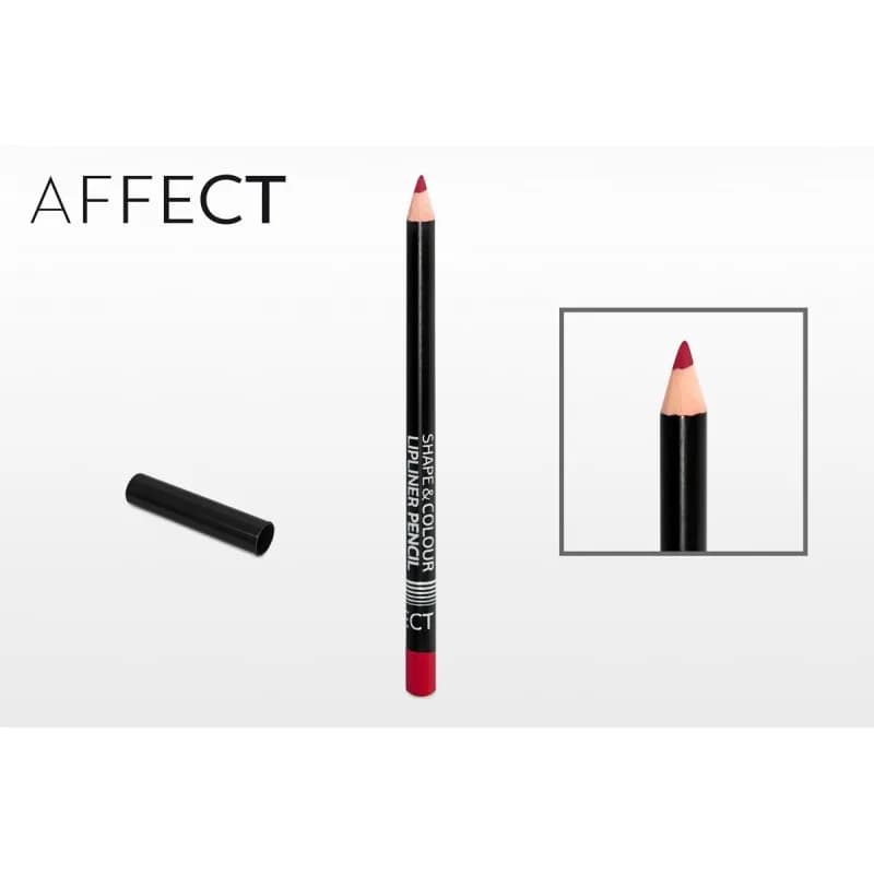 AFFECT COSMETICS – Shape and Colour Lipliner Pencil long lasting – Royal Red