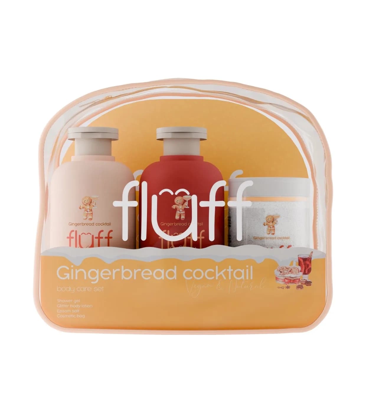 Fluff Body Care Set Gingerbread Coctail
