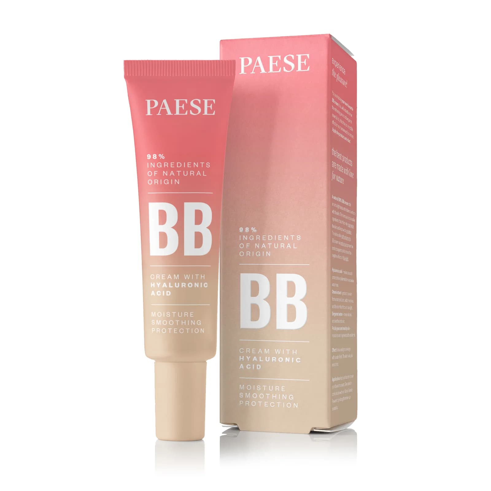 PAESE BB CREAM with Hyaluronic acid 30 ml 03 NATURAL