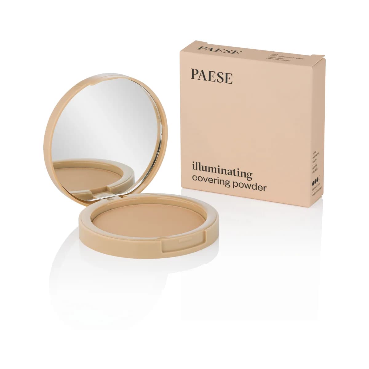 PAESE PRESSED POWDER ILLUMINATING & COVERING NO.1C
