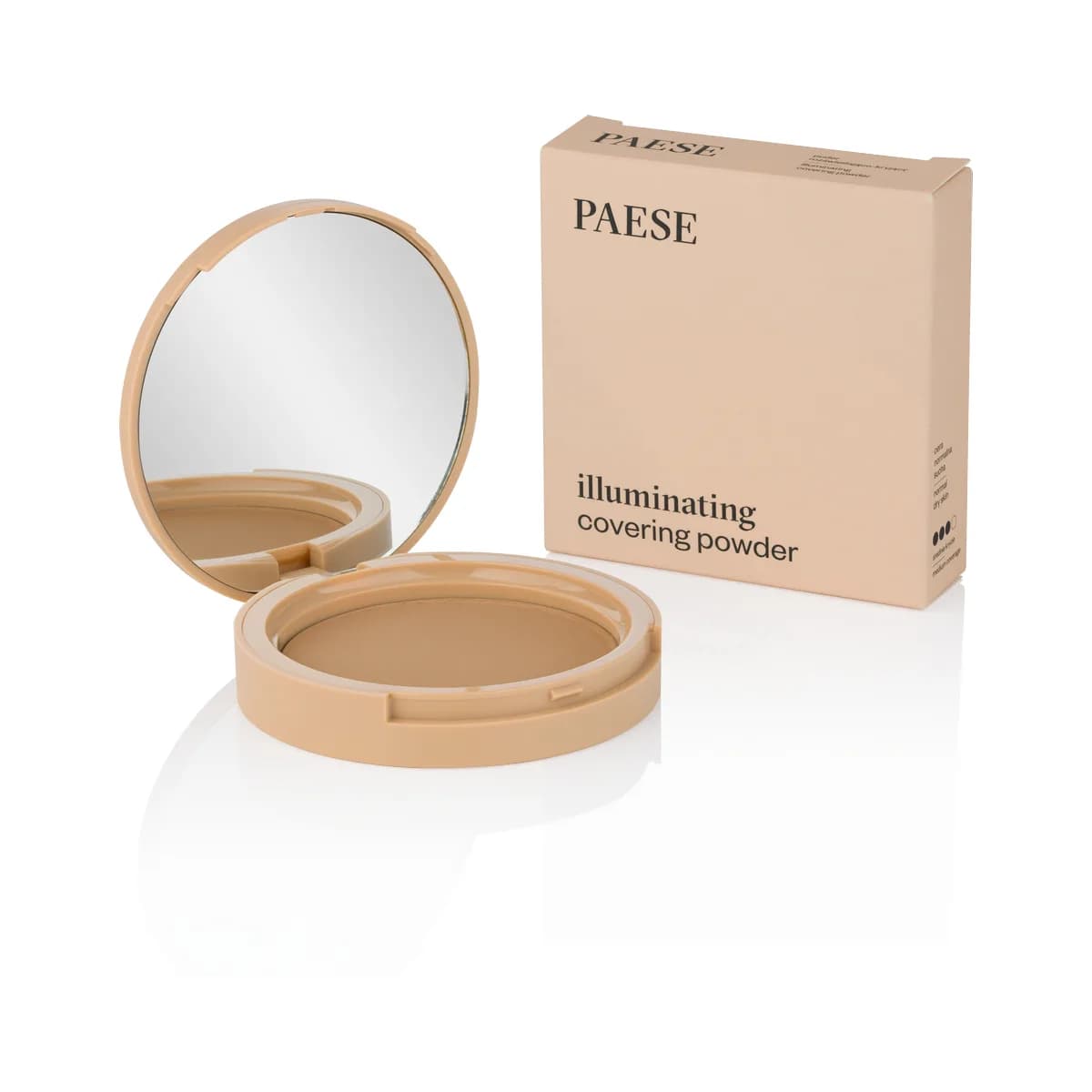 PAESE PRESSED POWDER ILLUMINATING & COVERING NO.2C