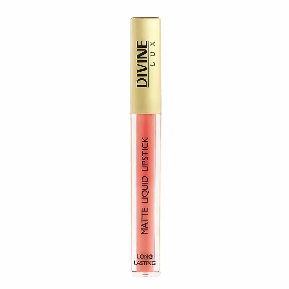 Divine Lux Matte Liquid Lipstick Long Lasting No 10