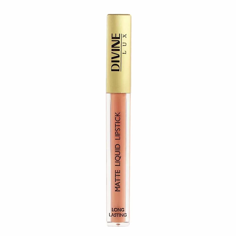 Divine Lux Matte Liquid Lipstick Long Lasting No 08