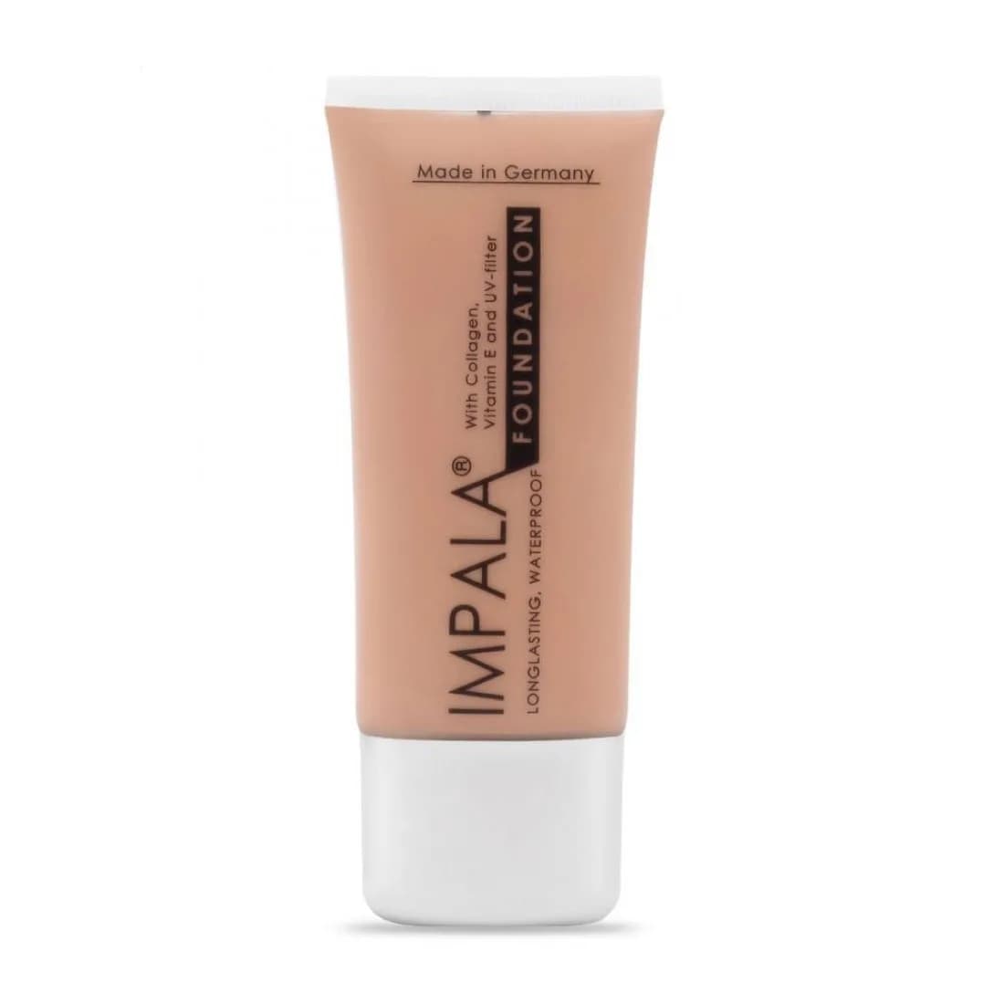 Impala Long Lasting Waterproof Foundation με Κολλαγόνο, Βιταμίνη Ε και Φίλτρα UV No 4