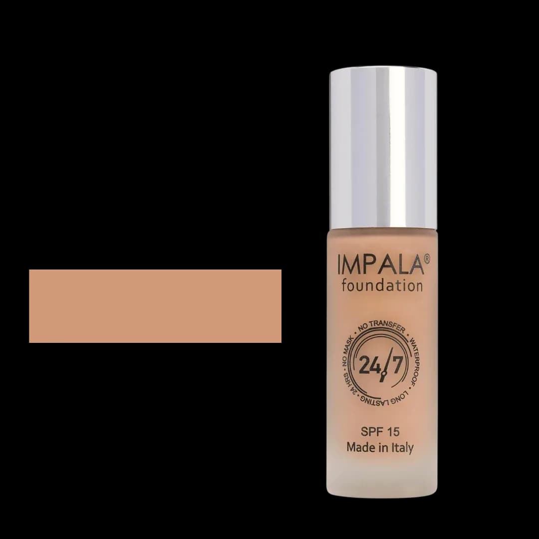 Impala Waterproof Foundation 24/7 SPF15 30ml No 5